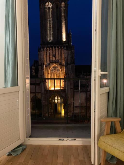 Appart 90M2 Lumineux, Centre, Vue Eglise Penchee Caen Dış mekan fotoğraf