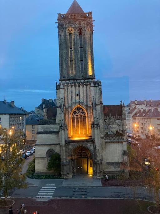 Appart 90M2 Lumineux, Centre, Vue Eglise Penchee Caen Dış mekan fotoğraf
